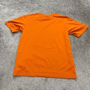 Columbia Omni Wick T-Shirt Mens Orange Crew Neck Short Sleeve Casual Fishing Tee